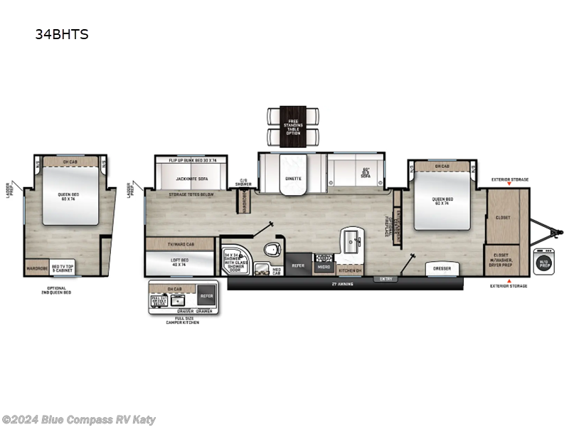 2025 Jayco Jay Flight SLX 321BDS RV for Sale in Katy, TX 77494 | T93566 ...