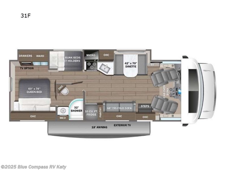 New 2025 Entegra Coach Travel Supreme 31F available in Katy, Texas