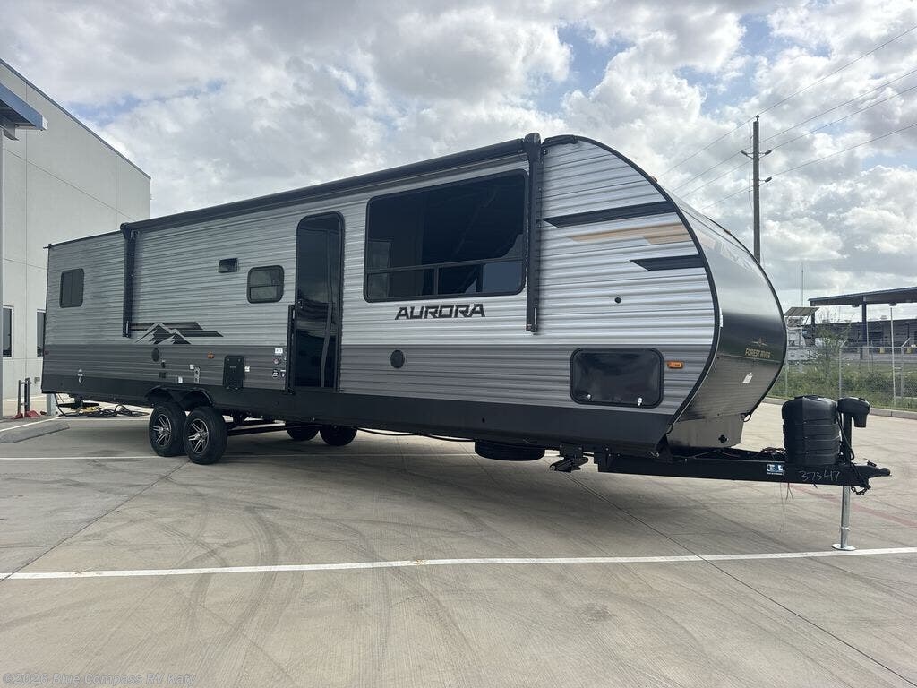 2026 Forest River Aurora 34BHTS-2Q - New Travel Trailer For Sale by Blue Compass RV Katy in Katy, Texas