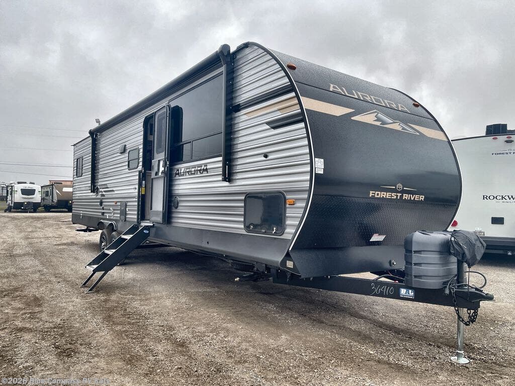 2026 Forest River Aurora 34BHTS-2Q - New Travel Trailer For Sale by Blue Compass RV Katy in Katy, Texas