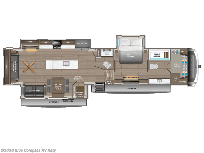 2027 Jayco Pinnacle 39FBRL - New Fifth Wheel For Sale by Blue Compass RV Katy in Katy, Texas