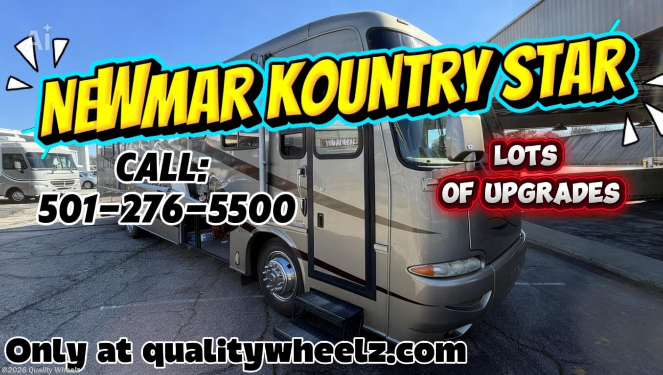 2004 Newmar Kountry Star 3705 - Used Class A For Sale by Quality Wheelz in Hot Springs, Arkansas features Stove, CD Player, Generator, CO Detector, Shower