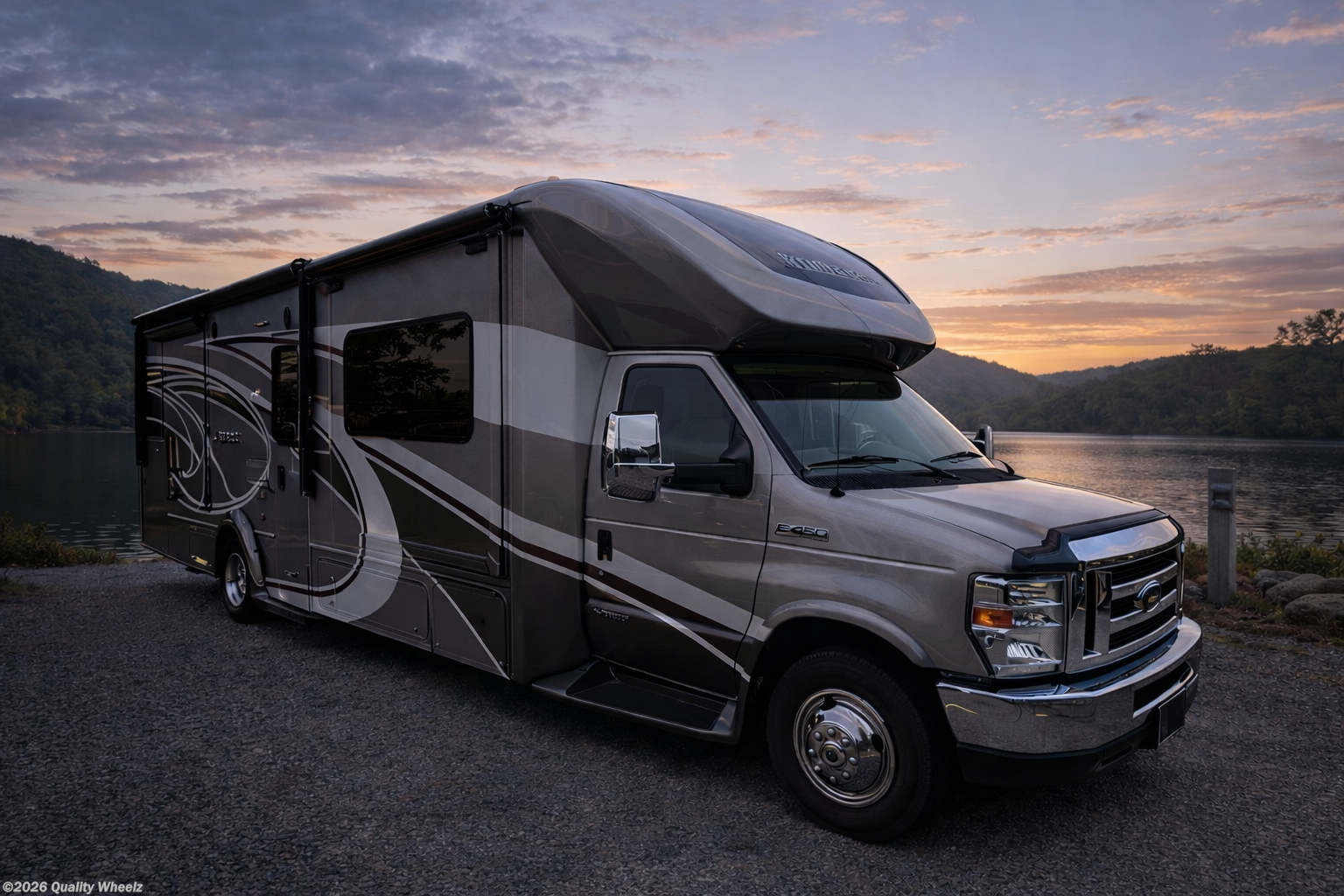 2019 Winnebago Aspect M-30J - Used Class C For Sale by Quality Wheelz in Hot Springs, Arkansas features Power Roof Vent, Batteries, DVD Player, Ladder, Generator