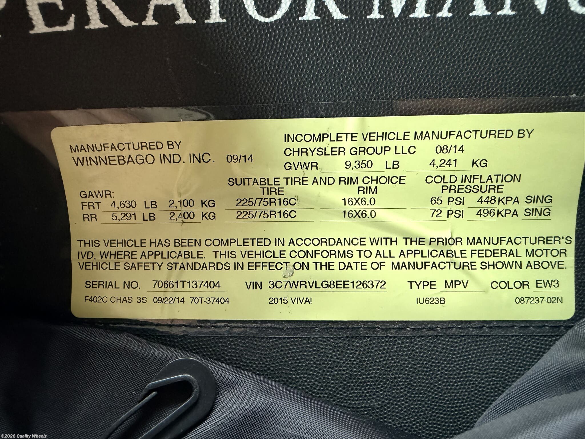 Used 2015 Itasca Viva 23B available in Hot Springs, Arkansas