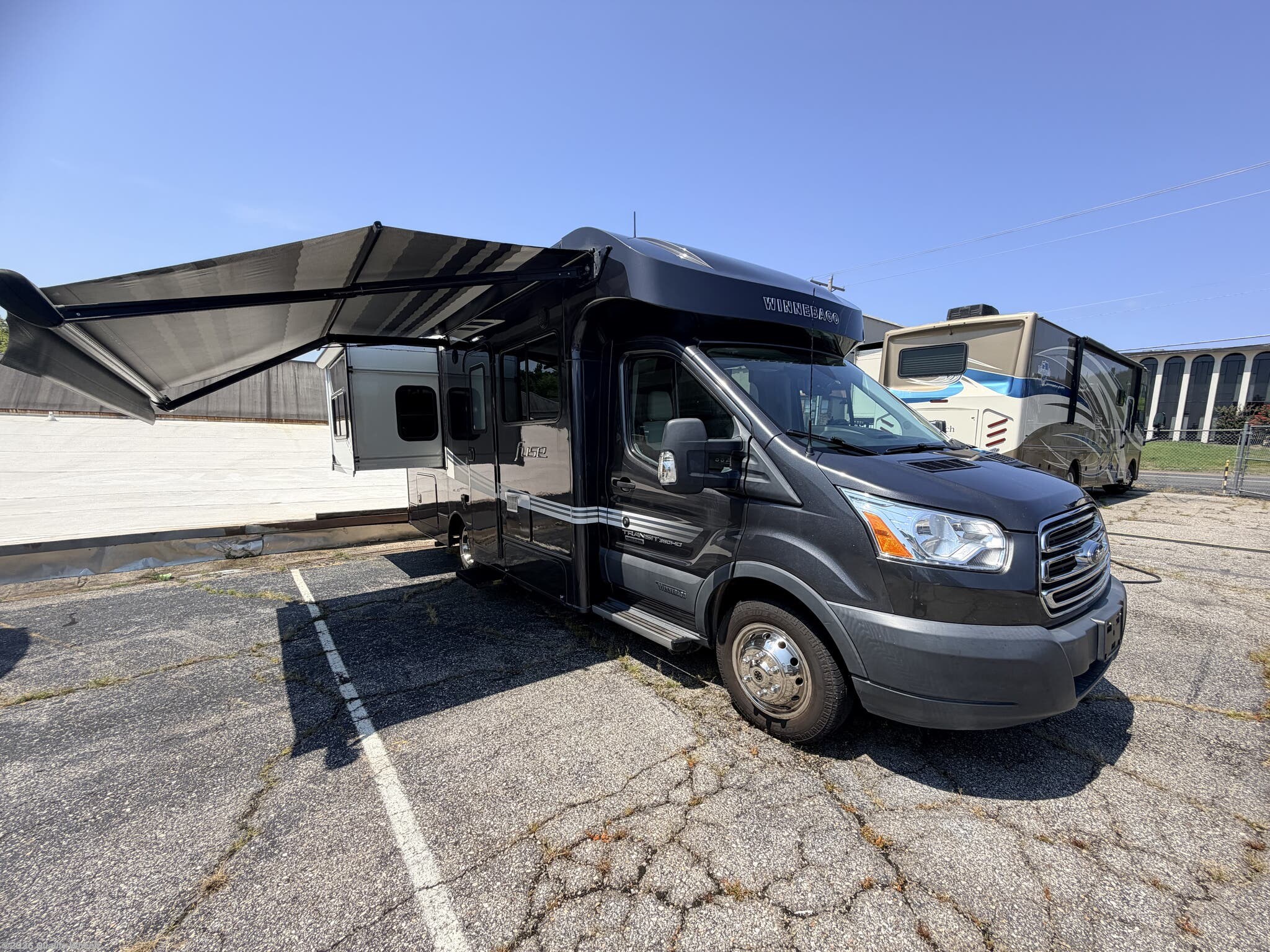 2018 Winnebago Fuse 23T - Used Class B For Sale by Quality Wheelz in Hot Springs, Arkansas features Converter, Generator, TV, Power Awning, Microwave