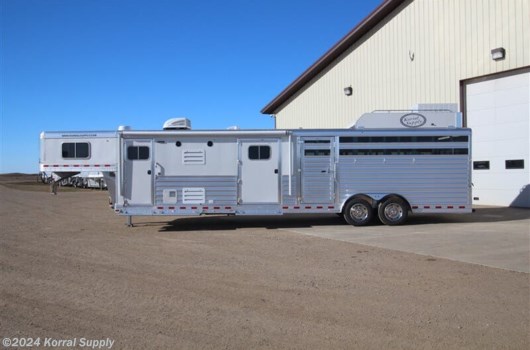 5 Horse Trailer - 2023 Elite Trailers Stock Back - Mid Tack LQ 31FT  Signature Quarters available New in Douglas, ND