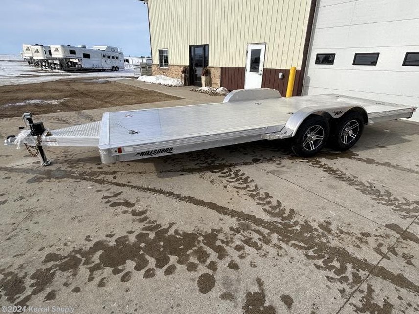 New 2023 Hillsboro 20FT Aluminum Car Hauler Trailer available in Douglas, North Dakota