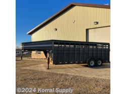 Used 2008 S & S 20ft Livestock Trailer w/2 Compartments available in Douglas, North Dakota