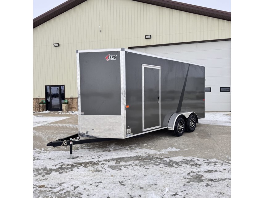 New 2025 Aero Trailers 7 x 16 W/ RAMP DOOR available in Douglas, North Dakota