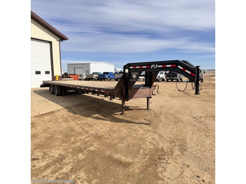 Used 2010 PJ Trailers 36&apos; X 102&quot; Low Profile w/ Two 10k Axles available in Douglas, North Dakota