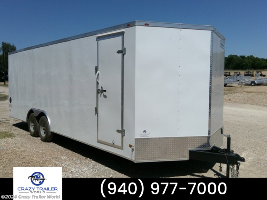 New 2023 Haulmark 8.5X24 Extra Tall Enclosed Cargo Trailer 9990GVWR available in Whitesboro, Texas