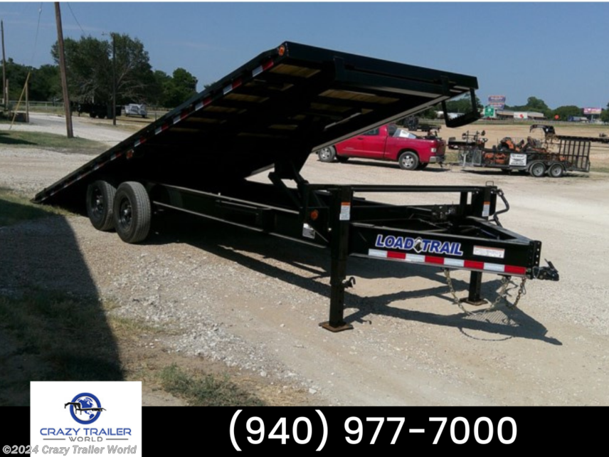 New 2024 Load Trail 102X24 Full Tilt Deckover Equipment Trailer 14K available in Whitesboro, Texas