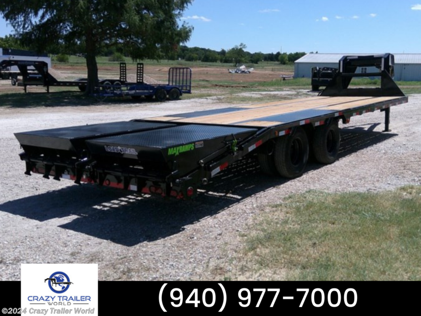 New 2024 Load Trail 102X28 Gooseneck Flatbed Deckover Trailer 22K GVWR available in Whitesboro, Texas