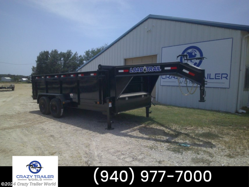 New 2024 Load Trail 83X16 High Side Gooseneck Dump 7GA Floor 20K GVWR available in Whitesboro, Texas