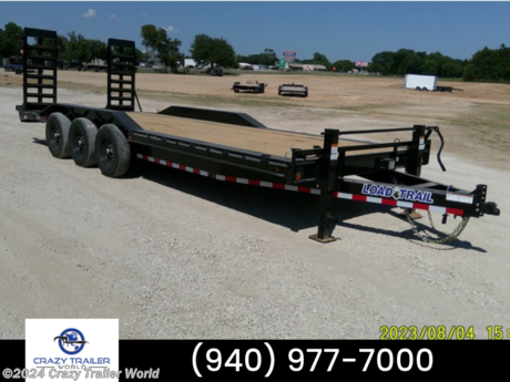 &lt;p&gt;stock # 302242&lt;/p&gt;
&lt;p&gt;&lt;span style=&quot;color: #212529; font-family: &#39;Open Sans&#39;, sans-serif; font-size: 16px; text-align: justify;&quot;&gt;This trailer is for sale at Crazy Trailer World in Whitesboro, Texas. We offer Rent To Own Financing and also offer traditional financing&lt;/span&gt;&lt;/p&gt;
&lt;p&gt;&lt;strong&gt;102&quot; x 24&#39; Triple Axle Equipment Trailer&lt;/strong&gt;&lt;/p&gt;
&lt;p&gt;* ST235/80 R16 LRE 10 Ply.&lt;/p&gt;
&lt;p&gt;* 8&quot; Channel Frame&lt;/p&gt;
&lt;p&gt;* Coupler 2-5/16&quot; Adjustable (6 HOLE)(21K)&lt;/p&gt;
&lt;p&gt;* Treated Wood Floor w/2&#39; Dove Tail&lt;/p&gt;
&lt;p&gt;&lt;strong&gt;* 3 - 7,000 Lb Dexter Spring Axles ( Elec FSA Brakes on all 3 axles)&lt;/strong&gt;&lt;/p&gt;
&lt;p&gt;* Drive-Over Fenders 9&quot; (weld-on)&lt;/p&gt;
&lt;p&gt;&lt;strong&gt;* Fold Up Ramps 5&#39; x 24&quot; x 4&quot;&lt;/strong&gt;&lt;/p&gt;
&lt;p&gt;* 16&quot; Cross-Members&lt;/p&gt;
&lt;p&gt;&lt;strong&gt;* Jack Spring Loaded Drop Leg 2-10K&lt;/strong&gt;&lt;/p&gt;
&lt;p&gt;* Lights LED (w/Cold Weather Harness)&lt;/p&gt;
&lt;p&gt;* 4 - D-Rings 3&quot; Weld On&lt;/p&gt;
&lt;p&gt;&lt;strong&gt;* 2&quot; - Rub Rail&lt;/strong&gt;&lt;/p&gt;
&lt;p&gt;* Road Service Program&lt;/p&gt;
&lt;p&gt;* Spare Tire Mount&lt;/p&gt;
&lt;p&gt;* Black (w/Primer)&lt;/p&gt;
&lt;p&gt;CH0224073&lt;/p&gt;
&lt;p&gt;&lt;span style=&quot;color: #212529; font-family: &#39;Open Sans&#39;, sans-serif; font-size: 16px; text-align: justify;&quot;&gt;Please contact us to verify that this trailer is still available. All prices are subject to Tax, Title, Plates . All Trailers are discounted for Cash or Finance Price ! We charge a convenience fee on credit card purchases. Crazy Trailer World Of Whitesboro Texas is located near Dallas Texas, Gainesville Texas, Sherman Texas, Denison Texas, Denton Texas, Little Elm Texas, Frisco Texas, Corinth Texas, Ardmore Oklahoma, Durant Oklahoma, The Colony Texas, Highland Village Texas, Allen Texas, Bonham Texas, Lewisville Texas, Plano Texas, Paris Texas, Wichita Falls Texas, Oklahoma City Oklahoma, Trenton Texas. Come see us for the best deal on Dump Trailers, Equipment Trailers, Flatbed Trailers, Skidloader Trailers, Tiltbed Trailer, Bobcat Trailer, Farm Trailer, Trash Trailer, Cleanup Trailer, Hotshot Trailer, Gooseneck Trailer, Trailor, Load Trail Trailers for sale, Utility Trailer, ATV Trailer, UTV Trailer, Side X Side Trailer, SXS Trailer, Mower Trailer, Truck Beds, Truck Flatbeds, Tank Trailers, Hydraulic Dovetail Trailers, MAX Ramp Trailer, Ramp Trailer, Deckover Trailer, Pintle Trailer, Construction Trailer, Contractor Trailer, Jeep Trailers, Buggy Hauler Trailers, Scissor Lift Trailers, Used Trailer, Car Hauler, Car Trailers, Lawncare Trailers, Landscape Trailers, Low Pro Trailers, Backhoe Trailers, Golf Cart Trailers, Side Load Trailers, Tall Sided Dump Trailer for sale, 3&#39; Tall Side Dump Trailer, 4&#39; tall side dump trailer, gooseneck dump trailer, fold down side dump trailers. We are also a Aluma Aluminum Trailer Dealer. We have Aluminum Trailers for sale in Texas.&lt;/span&gt;&lt;/p&gt;