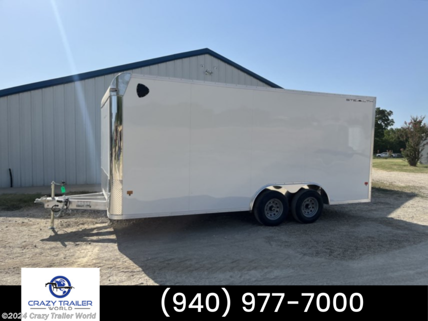 New 2023 Stealth 8.5X18 Aluminum Enclosed Cargo Trailer available in Whitesboro, Texas