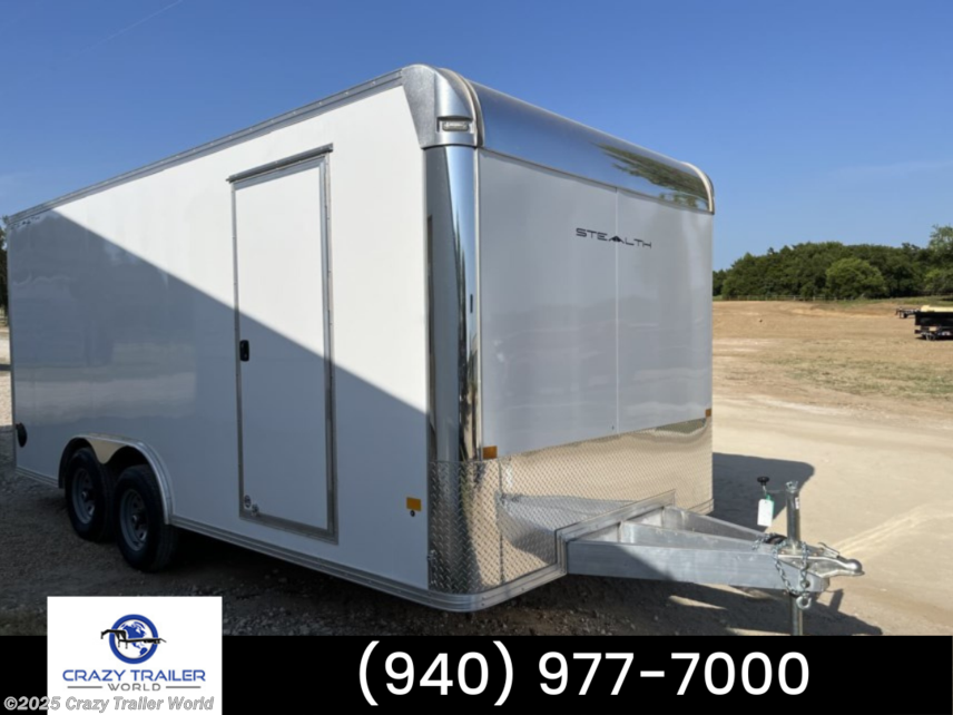 New 2023 Stealth 8.5X18 Aluminum Enclosed Cargo Trailer available in Whitesboro, Texas
