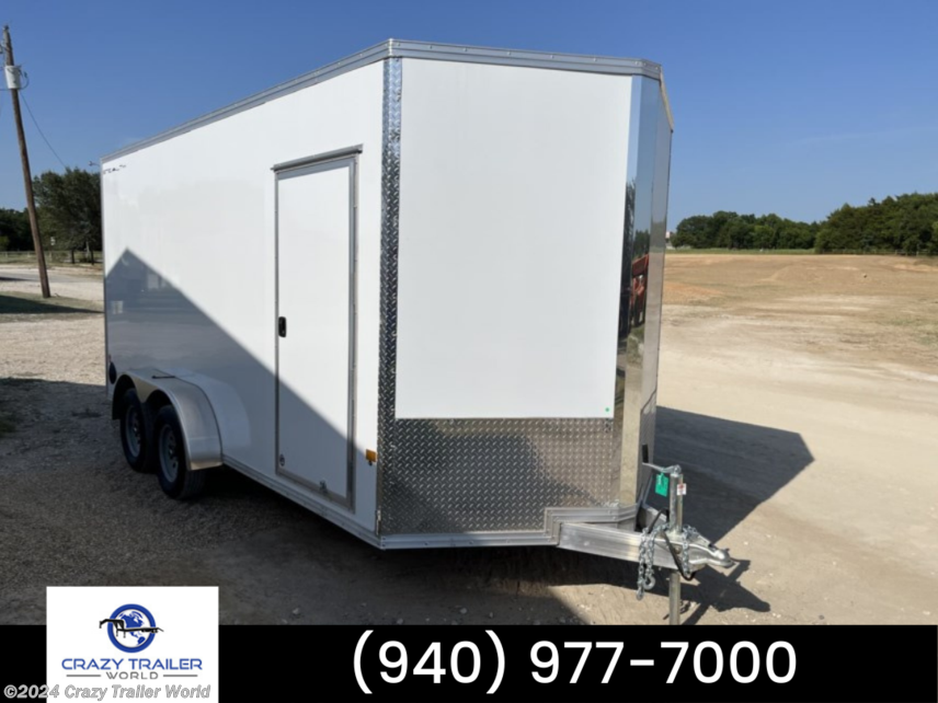 New 2023 Stealth 7X16 Aluminum Enclosed Cargo Trailer available in Whitesboro, Texas