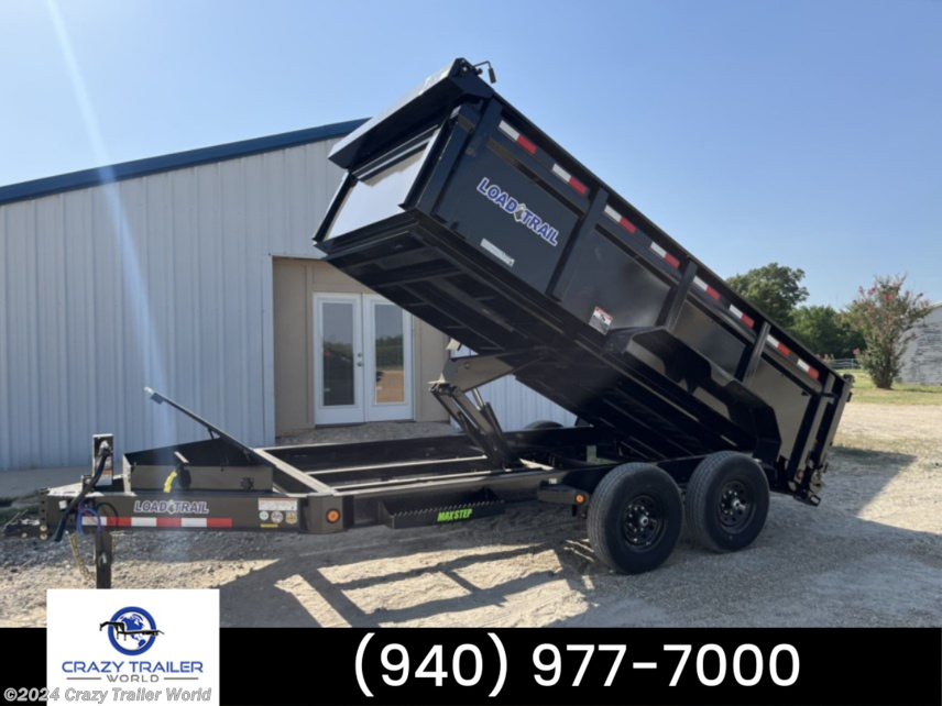 New 2024 Load Trail 83X14 Heavy Duty High Side Dump Trailer 14K GVWR available in Whitesboro, Texas