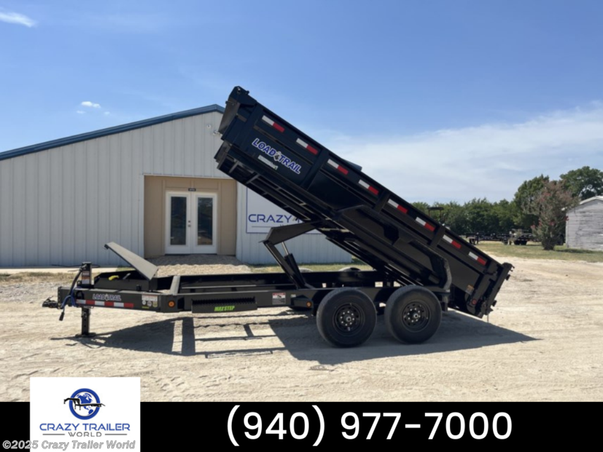 New 2024 Load Trail 83X14 Low Pro Dump Trailer 14K GVWR available in Whitesboro, Texas