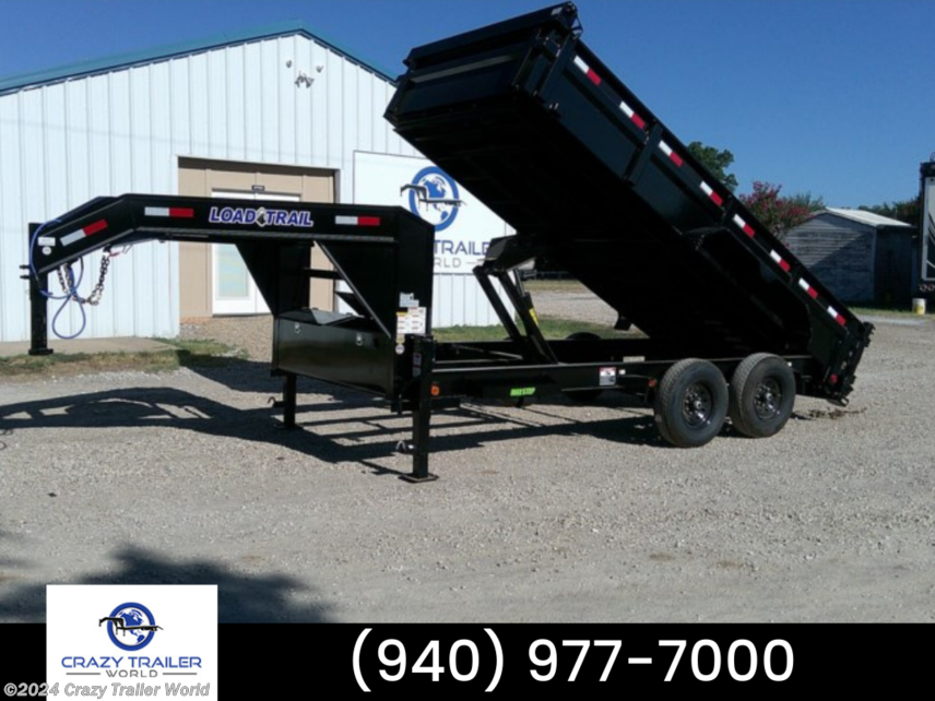 New 2024 Load Trail 83X16 Gooseneck Dump Trailer 14K GVWR available in Whitesboro, Texas