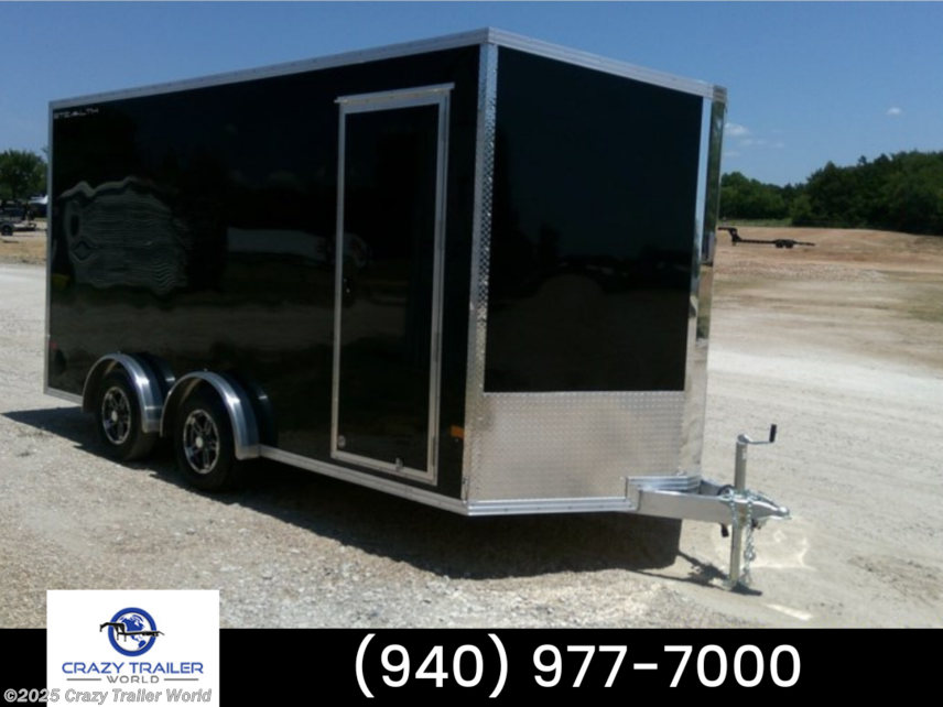 New 2023 Stealth 7.5X16 Aluminum Enclosed Cargo Trailer available in Whitesboro, Texas