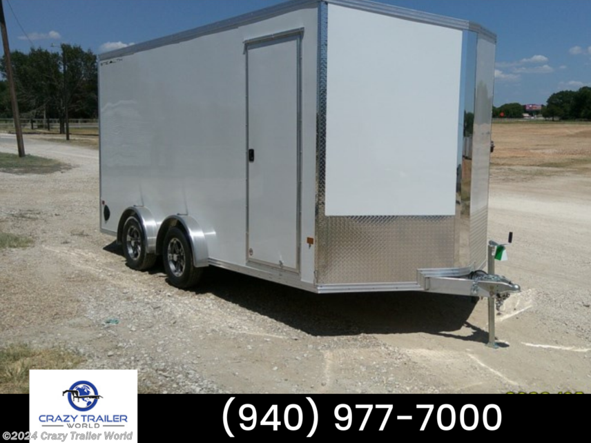 New 2023 Stealth 7.5X16 UTV PKG Aluminum Enclosed Cargo Trailer available in Whitesboro, Texas