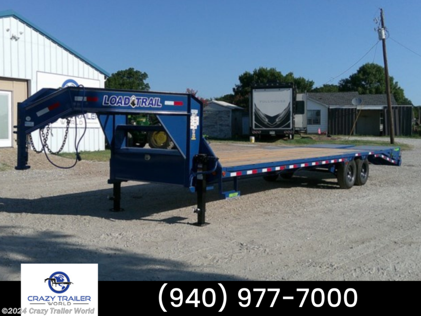 New 2024 Load Trail 102X30 Gooseneck Equipment Flatbed Trailer 14K available in Whitesboro, Texas