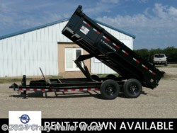 New 2023 DP Platinum Star 83X14 Dump Trailer 14K GVWR available in Whitesboro, Texas