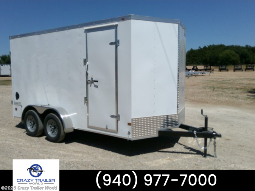 New 2024 Haulmark 7X14 Extra Tall Enclosed Cargo Trailer available in Whitesboro, Texas