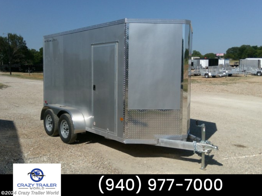 New 2024 Stealth 6X12 Aluminum Enclosed Cargo Trailer available in Whitesboro, Texas