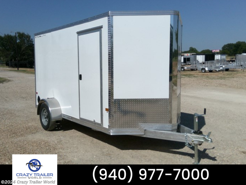 New 2024 Stealth 6X12 Aluminum Enclosed Cargo Trailer available in Whitesboro, Texas