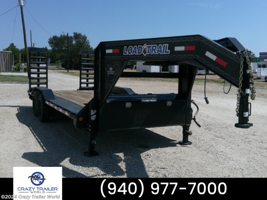 Used 2021 Load Trail 102x20 20K GVWR Gooseneck Equipment Trailer available in Whitesboro, Texas