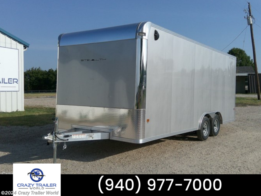 New 2024 Stealth 8.5X20 Aluminum Enclosed Cargo Trailer 7K GVWR available in Whitesboro, Texas