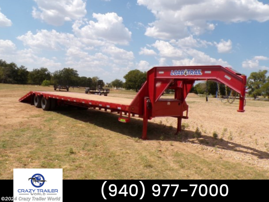 New 2024 Load Trail 102X40 Gooseneck Flatbed Trailer Deckover 24K available in Whitesboro, Texas