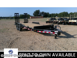 New 2024 Load Trail CB 83X20 Flatbed Equipment Trailer 14K GVWR available in Whitesboro, Texas