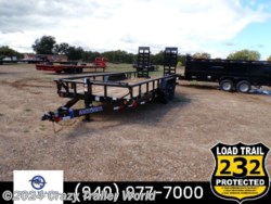 New 2024 Load Trail CS 83X20 PipeTop Flatbed Trailer 14K LB available in Whitesboro, Texas
