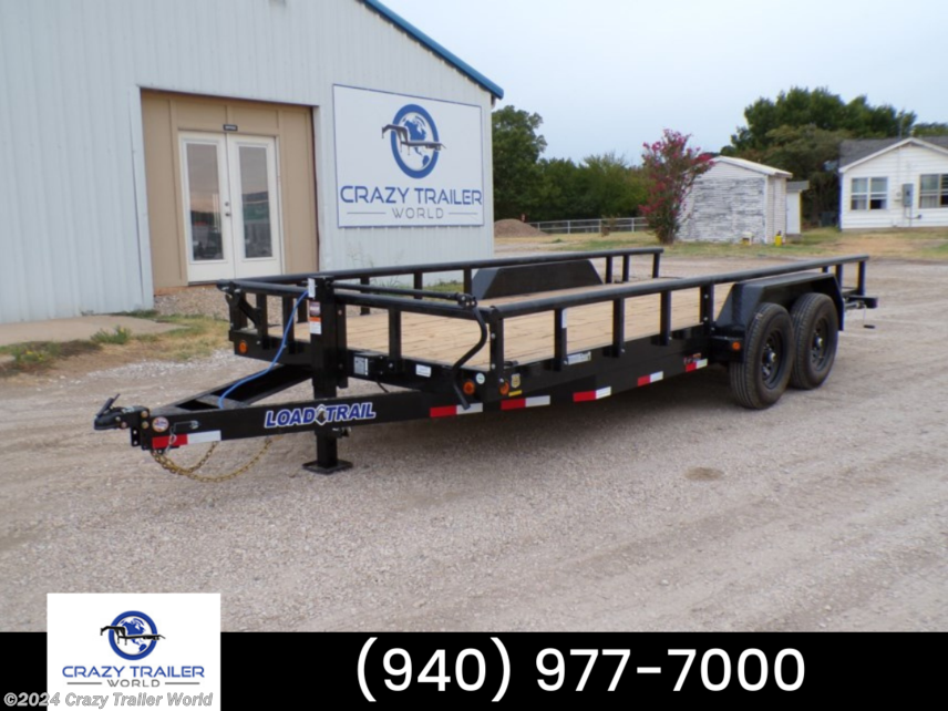 New 2024 Load Trail 83X18 PipeTop Equipment Trailer 14K available in Whitesboro, Texas