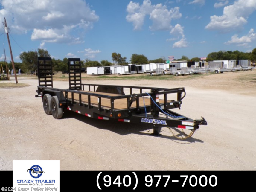 New 2024 Load Trail 83X20 PipeTop Flatbed Equipment Trailer 14K LB available in Whitesboro, Texas