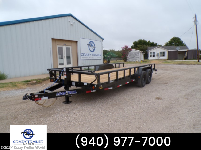 New 2024 Load Trail 83X20 Flatbed Equipment Trailer 14K LB available in Whitesboro, Texas