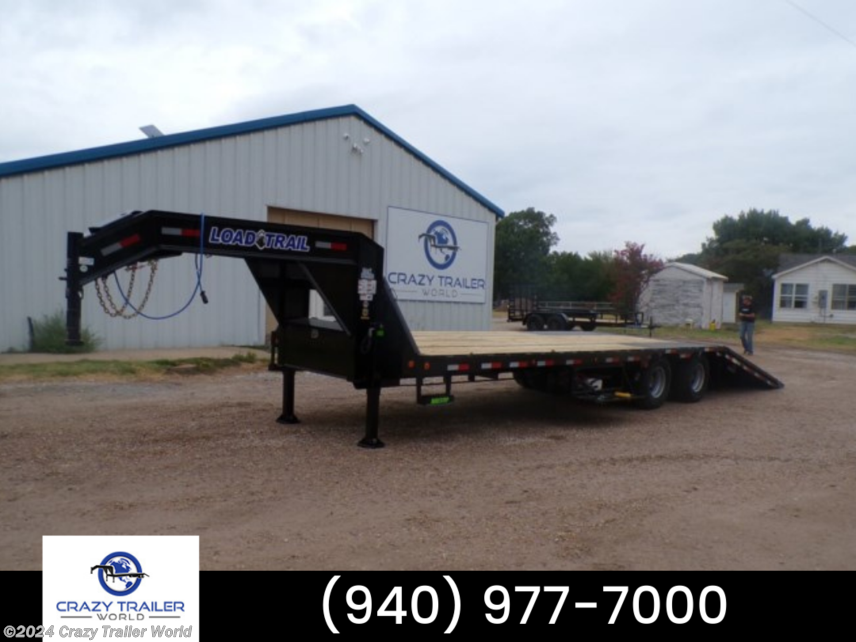 New 2024 Load Trail 102X32 Hydraulic Dovetail Gooseneck Trailer 25900 available in Whitesboro, Texas
