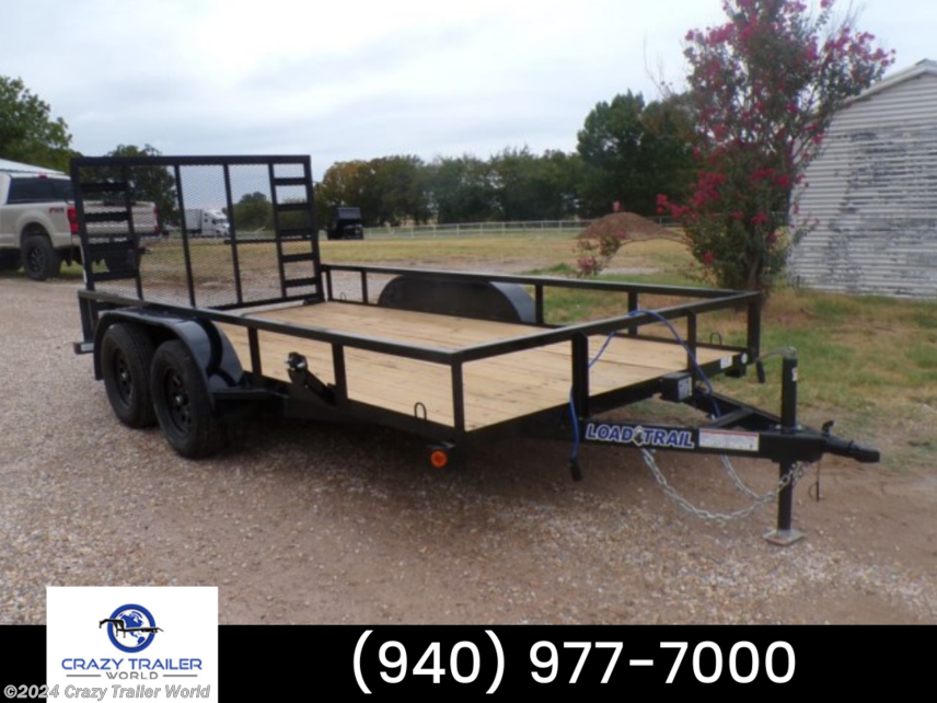 New 2024 Load Trail 83X14 Tube Top Utility Trailer available in Whitesboro, Texas