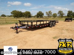 New 2024 Load Trail CS 83X22 PipeTop Equipment Trailer 14K LB GVWR available in Whitesboro, Texas