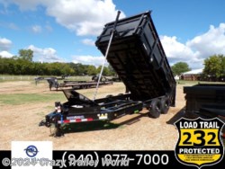 New 2024 Load Trail DL 83X14 High Side Heavy Duty Dump Trailer 14K GVWR available in Whitesboro, Texas