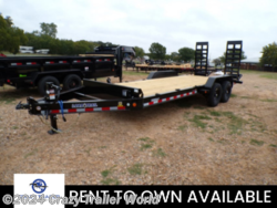 New 2024 Load Trail CB 83X20 Heavy Duty Equipment Flatbed Trailer 14K LB available in Whitesboro, Texas