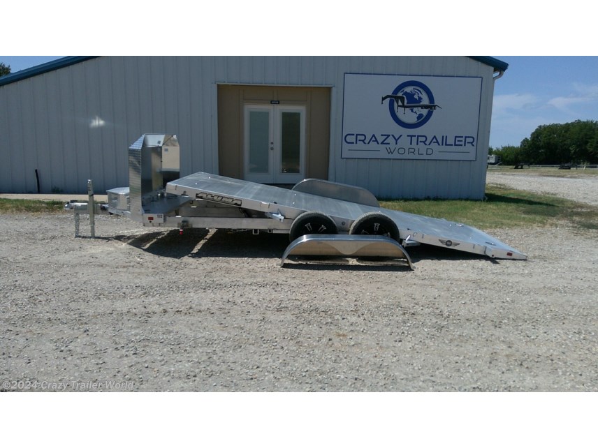 2024 Aluma 8222-14K-Tilt 22' Aluminum Tiltbed Car Hauler Trailer