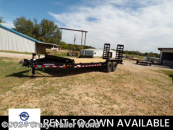 Used 2024 Load Trail CB 82x22 Flatbed Equipment Trailer 14K LB available in Whitesboro, Texas
