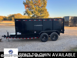 New 2024 DP Platinum Star 83X14  HIGH SIDES Dump Trailer 14K LB available in Whitesboro, Texas