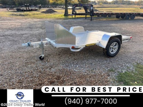 &lt;p&gt;stock # RB279109&lt;/p&gt;
&lt;p&gt;&lt;span style=&quot;color: #212529; font-family: &#39;Open Sans&#39;, sans-serif; font-size: 16px; text-align: justify;&quot;&gt;This trailer is for sale at Crazy Trailer World in Whitesboro, Texas. We offer Rent To Own Financing and also offer traditional financing.&lt;/span&gt;&lt;/p&gt;
&lt;p&gt;&lt;strong&gt;&lt;span style=&quot;color: #212529; font-family: &#39;Open Sans&#39;, sans-serif; font-size: 16px; text-align: justify;&quot;&gt;Aluma MC2F-S-R-RTD&lt;/span&gt;&lt;/strong&gt;&lt;/p&gt;
&lt;ul&gt;
&lt;li style=&quot;text-align: justify;&quot;&gt;3500# Rubber Torsion Axle (Rated at 2990#)&lt;/li&gt;
&lt;li style=&quot;text-align: justify;&quot;&gt;No Brakes - Easy Lube Hubs&lt;/li&gt;
&lt;li style=&quot;text-align: justify;&quot;&gt;ST205/75R14 LRC Radial tires (1760# cap/tire)&lt;/li&gt;
&lt;li style=&quot;text-align: justify;&quot;&gt;Aluminum wheels, 5-4.5 BHP&lt;/li&gt;
&lt;li style=&quot;text-align: justify;&quot;&gt;Aluminum fenders&lt;/li&gt;
&lt;li style=&quot;text-align: justify;&quot;&gt;Extruded aluminum floor&lt;/li&gt;
&lt;li style=&quot;text-align: justify;&quot;&gt;(4) Tie Down Loops&lt;/li&gt;
&lt;li style=&quot;text-align: justify;&quot;&gt;(1) Recessed tie-down loop&lt;/li&gt;
&lt;li style=&quot;text-align: justify;&quot;&gt;Aluminum ramp (26&quot; wide x 64&quot; long)&lt;/li&gt;
&lt;li style=&quot;text-align: justify;&quot;&gt;Aluminum salt shield / rock guard (24&quot; tall)&lt;/li&gt;
&lt;li style=&quot;text-align: justify;&quot;&gt;(2) 2&#39; Motorcycle brackets &amp;nbsp;&lt;/li&gt;
&lt;li style=&quot;text-align: justify;&quot;&gt;LED Lighting package, safety chains&lt;/li&gt;
&lt;li style=&quot;text-align: justify;&quot;&gt;Foldable straight tongue with 2&quot; coupler&lt;/li&gt;
&lt;li style=&quot;text-align: justify;&quot;&gt;Swivel tongue jack, 1200# capacity&lt;/li&gt;
&lt;li style=&quot;text-align: justify;&quot;&gt;Overall length = 143&quot;, width = 94&quot;&lt;/li&gt;
&lt;li style=&quot;text-align: justify;&quot;&gt;Overall stand-up height = 89.5&quot;&lt;/li&gt;
&lt;li style=&quot;text-align: justify;&quot;&gt;5 Year Frame Warranty&amp;nbsp;&lt;/li&gt;
&lt;/ul&gt;
&lt;p&gt;&amp;nbsp;&lt;/p&gt;
&lt;p&gt;&lt;span style=&quot;color: #212529; font-family: &#39;Open Sans&#39;, sans-serif; font-size: 16px; text-align: justify;&quot;&gt;Please contact us to verify that this trailer is still available. All prices are subject to Tax, Title, Plates &amp;amp; Doc Fees. All Trailers are discounted for Cash or Finance Price ! We charge a convenience fee on credit card purchases. Crazy Trailer World Of Whitesboro Texas is located near Dallas Texas, Gainesville Texas, Sherman Texas, Denison Texas, Denton Texas, Little Elm Texas, Frisco Texas, Corinth Texas, Ardmore Oklahoma, Durant Oklahoma, The Colony Texas, Highland Village Texas, Allen Texas, Bonham Texas, Lewisville Texas, Plano Texas, Paris Texas, Wichita Falls Texas, Oklahoma City Oklahoma, Trenton Texas. Come see us for the best deal on Dump Trailers, Equipment Trailers, Flatbed Trailers, Skidloader Trailers, Tiltbed Trailer, Bobcat Trailer, Farm Trailer, Trash Trailer, Cleanup Trailer, Hotshot Trailer, Gooseneck Trailer, Trailor, Load Trail Trailers for sale, Utility Trailer, ATV Trailer, UTV Trailer, Side X Side Trailer, SXS Trailer, Mower Trailer, Truck Beds, Truck Flatbeds, Tank Trailers, Hydraulic Dovetail Trailers, MAX Ramp Trailer, Ramp Trailer, Deckover Trailer, Pintle Trailer, Construction Trailer, Contractor Trailer, Jeep Trailers, Buggy Hauler Trailers, Scissor Lift Trailers, Used Trailer, Car Hauler, Car Trailers, Lawncare Trailers, Landscape Trailers, Low Pro Trailers, Backhoe Trailers, Golf Cart Trailers, Side Load Trailers, Tall Sided Dump Trailer for sale, 3&#39; Tall Side Dump Trailer, 4&#39; tall side dump trailer, gooseneck dump trailer, fold down side dump trailers. We are also a Aluma Aluminum Trailer Dealer. We have Aluminum Trailers for sale in Texas.&lt;/span&gt;&lt;/p&gt;
&lt;p&gt;&lt;span style=&quot;font-size: 8pt;&quot;&gt;&lt;a href=&quot;https://www.crazytrailerworld.com/whitesboro&quot; rel=&quot;noopener noreferrer&quot;&gt;Crazy Trailer World&lt;/a&gt;&amp;nbsp;is not responsible for any Typos, Errors or misprints.&lt;/span&gt;&lt;/p&gt;
&lt;p&gt;&amp;nbsp;&lt;/p&gt;
&lt;p&gt;&lt;span style=&quot;font-size: 8pt;&quot;&gt;Follow Crazy Trailer World on social media:&lt;/span&gt;&lt;br&gt;&lt;span style=&quot;font-size: 8pt;&quot;&gt;&lt;a href=&quot;https://www.facebook.com/crazytrailerworldwhitesboro&quot; rel=&quot;noopener noreferrer&quot;&gt;Facebook&lt;/a&gt;&amp;nbsp;&lt;a href=&quot;https://www.instagram.com/crazytrailerworldwhitesboro/&quot; rel=&quot;noopener noreferrer&quot;&gt;Instagram&lt;/a&gt;&amp;nbsp;&lt;a href=&quot;https://www.youtube.com/@CrazyTrailerWorldWhitesboro&quot; rel=&quot;noopener noreferrer&quot;&gt;YouTube&lt;/a&gt; &lt;a href=&quot;https://www.tiktok.com/@ctw.whitesboro&quot;&gt;TikTok&lt;/a&gt;&lt;/span&gt;&lt;/p&gt;