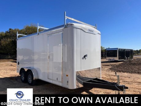 &lt;p&gt;STOCK # RT411137&lt;/p&gt;
&lt;p&gt;&amp;nbsp;&lt;/p&gt;
&lt;p&gt;&lt;span style=&quot;color: #212529; font-family: &#39;Open Sans&#39;, sans-serif; font-size: 16px; text-align: justify;&quot;&gt;This trailer is for sale at Crazy Trailer World in Whitesboro, Texas. We offer Rent To Own Financing and also offer traditional financing.&lt;/span&gt;&lt;/p&gt;
&lt;p&gt;7x16 Enclosed Cargo Trailer&lt;/p&gt;
&lt;p&gt;&amp;nbsp;&lt;/p&gt;
&lt;p&gt;&lt;span style=&quot;color: #212529; font-family: &#39;Open Sans&#39;, sans-serif; font-size: 16px; text-align: justify;&quot;&gt;New Haulmark TSV716T3&lt;/span&gt;&lt;/p&gt;
&lt;ul style=&quot;box-sizing: border-box; padding-left: 2rem; margin-top: 0px; margin-bottom: 1rem; color: #212529; font-family: system-ui, -apple-system, &#39;Segoe UI&#39;, Roboto, &#39;Helvetica Neue&#39;, Arial, &#39;Noto Sans&#39;, &#39;Liberation Sans&#39;, sans-serif, &#39;Apple Color Emoji&#39;, &#39;Segoe UI Emoji&#39;, &#39;Segoe UI Symbol&#39;, &#39;Noto Color Emoji&#39;; font-size: 16px; text-align: justify;&quot;&gt;
&lt;li style=&quot;box-sizing: border-box;&quot;&gt;&lt;span style=&quot;box-sizing: border-box; font-family: Calibri, Arial, Helvetica, sans-serif;&quot;&gt;Transport V&lt;/span&gt;&lt;/li&gt;
&lt;li style=&quot;box-sizing: border-box;&quot;&gt;&lt;span style=&quot;box-sizing: border-box; font-family: Calibri, Arial, Helvetica, sans-serif;&quot;&gt;Steel Frame&lt;/span&gt;&lt;/li&gt;
&lt;li style=&quot;box-sizing: border-box;&quot;&gt;&lt;span style=&quot;box-sizing: border-box; font-family: Calibri, Arial, Helvetica, sans-serif;&quot;&gt;Tag&lt;/span&gt;&lt;/li&gt;
&lt;li style=&quot;box-sizing: border-box;&quot;&gt;&lt;span style=&quot;box-sizing: border-box; font-family: Calibri, Arial, Helvetica, sans-serif;&quot;&gt;16ft long&lt;/span&gt;&lt;/li&gt;
&lt;li style=&quot;box-sizing: border-box;&quot;&gt;&lt;span style=&quot;box-sizing: border-box; font-family: Calibri, Arial, Helvetica, sans-serif;&quot;&gt;Round Roof&lt;/span&gt;&lt;/li&gt;
&lt;li style=&quot;box-sizing: border-box;&quot;&gt;&lt;span style=&quot;box-sizing: border-box; font-family: Calibri, Arial, Helvetica, sans-serif;&quot;&gt;7ft wide&lt;/span&gt;&lt;/li&gt;
&lt;li style=&quot;box-sizing: border-box;&quot;&gt;&lt;span style=&quot;box-sizing: border-box; font-family: Calibri, Arial, Helvetica, sans-serif;&quot;&gt;9990 GVWR&lt;/span&gt;&lt;/li&gt;
&lt;li style=&quot;box-sizing: border-box;&quot;&gt;&lt;span style=&quot;box-sizing: border-box; font-family: Calibri, Arial, Helvetica, sans-serif;&quot;&gt;2-5/16in 14,000lb Coupler&lt;/span&gt;&lt;/li&gt;
&lt;li style=&quot;box-sizing: border-box;&quot;&gt;&lt;span style=&quot;box-sizing: border-box; font-weight: bolder;&quot;&gt;&lt;span style=&quot;box-sizing: border-box; font-family: Calibri, Arial, Helvetica, sans-serif;&quot;&gt;Crossmembers 16in On Center&lt;/span&gt;&lt;/span&gt;&lt;/li&gt;
&lt;li style=&quot;box-sizing: border-box;&quot;&gt;&lt;span style=&quot;box-sizing: border-box; font-family: Calibri, Arial, Helvetica, sans-serif;&quot;&gt;2in x 6in Tube Main Rails&lt;/span&gt;&lt;/li&gt;
&lt;li style=&quot;box-sizing: border-box;&quot;&gt;&lt;span style=&quot;box-sizing: border-box; font-family: Calibri, Arial, Helvetica, sans-serif;&quot;&gt;Hat Section Roof Bows 16in On Center&lt;/span&gt;&lt;/li&gt;
&lt;li style=&quot;box-sizing: border-box;&quot;&gt;&lt;span style=&quot;box-sizing: border-box; font-family: Calibri, Arial, Helvetica, sans-serif;&quot;&gt;5/16 x 27&quot; G4 Safety Chains with Slip Hook&lt;/span&gt;&lt;/li&gt;
&lt;li style=&quot;box-sizing: border-box;&quot;&gt;&lt;span style=&quot;box-sizing: border-box; font-weight: bolder;&quot;&gt;&lt;span style=&quot;box-sizing: border-box; font-family: Calibri, Arial, Helvetica, sans-serif;&quot;&gt;7&#39; Approximate Inside Height&lt;/span&gt;&lt;/span&gt;&lt;/li&gt;
&lt;li style=&quot;box-sizing: border-box;&quot;&gt;&lt;span style=&quot;box-sizing: border-box; font-family: Calibri, Arial, Helvetica, sans-serif;&quot;&gt;UPG-73-3/4in Tube Posts&lt;/span&gt;&lt;/li&gt;
&lt;li style=&quot;box-sizing: border-box;&quot;&gt;&lt;span style=&quot;box-sizing: border-box; font-weight: bolder;&quot;&gt;&lt;span style=&quot;box-sizing: border-box; font-family: Calibri, Arial, Helvetica, sans-serif;&quot;&gt;Vertical Posts 16in On Center&lt;/span&gt;&lt;/span&gt;&lt;/li&gt;
&lt;li style=&quot;box-sizing: border-box;&quot;&gt;&lt;span style=&quot;box-sizing: border-box; font-family: Calibri, Arial, Helvetica, sans-serif;&quot;&gt;Sand Pad&lt;/span&gt;&lt;/li&gt;
&lt;li style=&quot;box-sizing: border-box;&quot;&gt;&lt;span style=&quot;box-sizing: border-box; font-family: Calibri, Arial, Helvetica, sans-serif;&quot;&gt;2,000lb Top Wind Tongue Jack&lt;/span&gt;&lt;/li&gt;
&lt;li style=&quot;box-sizing: border-box;&quot;&gt;&lt;span style=&quot;box-sizing: border-box; font-family: Calibri, Arial, Helvetica, sans-serif;&quot;&gt;ArmorTech on A-Frame and Rear End Rail&lt;/span&gt;&lt;/li&gt;
&lt;li style=&quot;box-sizing: border-box;&quot;&gt;&lt;span style=&quot;box-sizing: border-box; font-family: Calibri, Arial, Helvetica, sans-serif;&quot;&gt;Breakaway Kit Assembly w/Charger&lt;/span&gt;&lt;/li&gt;
&lt;li style=&quot;box-sizing: border-box;&quot;&gt;&lt;span style=&quot;box-sizing: border-box; font-weight: bolder;&quot;&gt;&lt;span style=&quot;box-sizing: border-box; font-family: Calibri, Arial, Helvetica, sans-serif;&quot;&gt;5.2K Spring Ele Brake Axle, 4in Drop,6b,EZ Lube&lt;/span&gt;&lt;/span&gt;&lt;/li&gt;
&lt;li style=&quot;box-sizing: border-box;&quot;&gt;&lt;span style=&quot;box-sizing: border-box; font-weight: bolder;&quot;&gt;&lt;span style=&quot;box-sizing: border-box; font-family: Calibri, Arial, Helvetica, sans-serif;&quot;&gt;Tandem Axle&lt;/span&gt;&lt;/span&gt;&lt;/li&gt;
&lt;li style=&quot;box-sizing: border-box; font-weight: bold;&quot;&gt;ST225/75R15 Radial 6B Silver Mod Steel Wheel&lt;/li&gt;
&lt;li style=&quot;box-sizing: border-box; font-weight: bold;&quot;&gt;Chrome Center Caps&amp;nbsp;&lt;/li&gt;
&lt;li style=&quot;box-sizing: border-box; font-weight: bold;&quot;&gt;&lt;strong&gt;&lt;span style=&quot;box-sizing: border-box; font-family: Calibri, Arial, Helvetica, sans-serif;&quot;&gt;Medium Duty Rear Ramp Door w/PlexCore Extension&amp;nbsp;&lt;/span&gt;&lt;/strong&gt;&lt;/li&gt;
&lt;li style=&quot;box-sizing: border-box;&quot;&gt;&lt;span style=&quot;box-sizing: border-box; font-family: Calibri, Arial, Helvetica, sans-serif;&quot;&gt;UPG-36 x 72 Side PT Door - RH Hinge&lt;/span&gt;&lt;/li&gt;
&lt;li style=&quot;box-sizing: border-box;&quot;&gt;&lt;span style=&quot;box-sizing: border-box; font-family: Calibri, Arial, Helvetica, sans-serif;&quot;&gt;3/4in PlexCore Decking&lt;/span&gt;&lt;/li&gt;
&lt;li style=&quot;box-sizing: border-box;&quot;&gt;&lt;span style=&quot;box-sizing: border-box; font-weight: bolder;&quot;&gt;&lt;span style=&quot;box-sizing: border-box; font-family: Calibri, Arial, Helvetica, sans-serif;&quot;&gt;(4) 5,000lb Square D-Ring with Welded Plate&lt;/span&gt;&lt;/span&gt;&lt;/li&gt;
&lt;li style=&quot;box-sizing: border-box;&quot;&gt;&lt;span style=&quot;box-sizing: border-box; font-family: Calibri, Arial, Helvetica, sans-serif;&quot;&gt;12V Dome Light&lt;/span&gt;&lt;/li&gt;
&lt;li style=&quot;box-sizing: border-box;&quot;&gt;&lt;span style=&quot;box-sizing: border-box; font-family: Calibri, Arial, Helvetica, sans-serif;&quot;&gt;License Plate Bracket w/ Separate Light&lt;/span&gt;&lt;/li&gt;
&lt;li style=&quot;box-sizing: border-box;&quot;&gt;&lt;span style=&quot;box-sizing: border-box; font-family: Calibri, Arial, Helvetica, sans-serif;&quot;&gt;LED Lighting&lt;/span&gt;&lt;/li&gt;
&lt;li style=&quot;box-sizing: border-box;&quot;&gt;&lt;span style=&quot;box-sizing: border-box; font-family: Calibri, Arial, Helvetica, sans-serif;&quot;&gt;12v Surface-Mount Switch&amp;nbsp;&lt;/span&gt;&lt;/li&gt;
&lt;li style=&quot;box-sizing: border-box;&quot;&gt;&lt;span style=&quot;box-sizing: border-box; font-weight: bolder;&quot;&gt;&lt;span style=&quot;box-sizing: border-box; font-family: Calibri, Arial, Helvetica, sans-serif;&quot;&gt;One Piece Roof&lt;/span&gt;&lt;/span&gt;&lt;/li&gt;
&lt;li style=&quot;box-sizing: border-box;&quot;&gt;Bonded Exterior Sidewalls&lt;/li&gt;
&lt;li style=&quot;box-sizing: border-box;&quot;&gt;Smooth Aluminum Fenders&lt;/li&gt;
&lt;li style=&quot;box-sizing: border-box;&quot;&gt;&lt;span style=&quot;box-sizing: border-box; font-family: Calibri, Arial, Helvetica, sans-serif;&quot;&gt;24in ATP Stoneguard&amp;nbsp;&lt;br&gt;&lt;/span&gt;&lt;/li&gt;
&lt;li style=&quot;box-sizing: border-box;&quot;&gt;&lt;span style=&quot;box-sizing: border-box; font-weight: bolder;&quot;&gt;&lt;span style=&quot;box-sizing: border-box; font-family: Calibri, Arial, Helvetica, sans-serif;&quot;&gt;Sidewall Vents&lt;/span&gt;&lt;/span&gt;&lt;/li&gt;
&lt;li style=&quot;box-sizing: border-box;&quot;&gt;&lt;span style=&quot;box-sizing: border-box; font-weight: bolder;&quot;&gt;&lt;span style=&quot;box-sizing: border-box; font-family: Calibri, Arial, Helvetica, sans-serif;&quot;&gt;#Contractor Package - 3 Pc Ladder Rack&lt;/span&gt;&lt;/span&gt;&lt;/li&gt;
&lt;li style=&quot;box-sizing: border-box;&quot;&gt;&lt;span style=&quot;box-sizing: border-box; font-weight: bolder;&quot;&gt;&lt;span style=&quot;box-sizing: border-box; font-family: Calibri, Arial, Helvetica, sans-serif;&quot;&gt;12in Extended A-Frame Tongue (CDB required)&amp;nbsp;&lt;/span&gt;&lt;/span&gt;&lt;/li&gt;
&lt;li style=&quot;box-sizing: border-box;&quot;&gt;&lt;span style=&quot;box-sizing: border-box; font-weight: bolder;&quot;&gt;&lt;span style=&quot;box-sizing: border-box; font-family: Calibri, Arial, Helvetica, sans-serif;&quot;&gt;Center Drawbar&lt;/span&gt;&lt;/span&gt;&lt;/li&gt;
&lt;li style=&quot;box-sizing: border-box;&quot;&gt;&lt;span style=&quot;box-sizing: border-box; font-weight: bolder;&quot;&gt;&lt;span style=&quot;box-sizing: border-box; font-family: Calibri, Arial, Helvetica, sans-serif;&quot;&gt;3/4in PlexCore Sidewall Liner&lt;/span&gt;&lt;/span&gt;&lt;/li&gt;
&lt;li style=&quot;box-sizing: border-box;&quot;&gt;&lt;span style=&quot;box-sizing: border-box; font-weight: bolder;&quot;&gt;&lt;span style=&quot;box-sizing: border-box; font-family: Calibri, Arial, Helvetica, sans-serif;&quot;&gt;14in x 14in Non-Powered Roof Vent&lt;/span&gt;&lt;/span&gt;&lt;/li&gt;
&lt;li style=&quot;box-sizing: border-box;&quot;&gt;&lt;span style=&quot;box-sizing: border-box; font-weight: bolder;&quot;&gt;&lt;span style=&quot;box-sizing: border-box; font-family: Calibri, Arial, Helvetica, sans-serif;&quot;&gt;PT Door Bar Lock Assembly&lt;/span&gt;&lt;/span&gt;&lt;/li&gt;
&lt;li style=&quot;box-sizing: border-box;&quot;&gt;&lt;span style=&quot;box-sizing: border-box; font-weight: bolder;&quot;&gt;&lt;span style=&quot;box-sizing: border-box; font-family: Calibri, Arial, Helvetica, sans-serif;&quot;&gt;3-Piece Aluminum Ladder Rack&lt;/span&gt;&lt;/span&gt;&lt;/li&gt;
&lt;li style=&quot;box-sizing: border-box;&quot;&gt;&lt;span style=&quot;box-sizing: border-box; font-weight: bolder;&quot;&gt;&lt;span style=&quot;box-sizing: border-box; font-family: Calibri, Arial, Helvetica, sans-serif;&quot;&gt;Additional LED Slim Line Clear Lens Tail Lights&lt;/span&gt;&lt;/span&gt;&lt;/li&gt;
&lt;li style=&quot;box-sizing: border-box;&quot;&gt;&lt;span style=&quot;box-sizing: border-box; font-weight: bolder;&quot;&gt;&lt;span style=&quot;box-sizing: border-box; font-family: Calibri, Arial, Helvetica, sans-serif;&quot;&gt;Polar White .030 Exterior Aluminum&lt;/span&gt;&lt;/span&gt;&lt;/li&gt;
&lt;/ul&gt;
&lt;p&gt;&amp;nbsp;&lt;/p&gt;
&lt;p&gt;&lt;span style=&quot;color: #212529; font-family: &#39;Open Sans&#39;, sans-serif; font-size: 16px; text-align: justify;&quot;&gt;Please contact us to verify that this trailer is still available. All prices are subject to Tax, Title, Plates &amp;amp; Doc Fees. All Trailers are discounted for Cash or Finance Price ! We charge a convenience fee on credit card purchases. Crazy Trailer World Of Whitesboro Texas is located near Dallas Texas, Gainesville Texas, Sherman Texas, Denison Texas, Denton Texas, Little Elm Texas, Frisco Texas, Corinth Texas, Ardmore Oklahoma, Durant Oklahoma, The Colony Texas, Highland Village Texas, Allen Texas, Bonham Texas, Lewisville Texas, Plano Texas, Paris Texas, Wichita Falls Texas, Oklahoma City Oklahoma, Trenton Texas. Come see us for the best deal on Dump Trailers, Equipment Trailers, Flatbed Trailers, Skidloader Trailers, Tiltbed Trailer, Bobcat Trailer, Farm Trailer, Trash Trailer, Cleanup Trailer, Hotshot Trailer, Gooseneck Trailer, Trailor, Load Trail Trailers for sale, Utility Trailer, ATV Trailer, UTV Trailer, Side X Side Trailer, SXS Trailer, Mower Trailer, Truck Beds, Truck Flatbeds, Tank Trailers, Hydraulic Dovetail Trailers, MAX Ramp Trailer, Ramp Trailer, Deckover Trailer, Pintle Trailer, Construction Trailer, Contractor Trailer, Jeep Trailers, Buggy Hauler Trailers, Scissor Lift Trailers, Used Trailer, Car Hauler, Car Trailers, Lawncare Trailers, Landscape Trailers, Low Pro Trailers, Backhoe Trailers, Golf Cart Trailers, Side Load Trailers, Tall Sided Dump Trailer for sale, 3&#39; Tall Side Dump Trailer, 4&#39; tall side dump trailer, gooseneck dump trailer, fold down side dump trailers. We are also a Aluma Aluminum Trailer Dealer. We have Aluminum Trailers for sale in Texas.&lt;/span&gt;&lt;/p&gt;
&lt;p&gt;&amp;nbsp;&lt;/p&gt;
&lt;div style=&quot;box-sizing: border-box; color: #222222; font-family: Arial, Helvetica, sans-serif; font-size: small;&quot;&gt;
&lt;p&gt;&lt;span style=&quot;font-size: 8pt;&quot;&gt;Crazy Trailer World&amp;nbsp;is not responsible for any Typos, Errors or misprints.&lt;/span&gt;&lt;/p&gt;
&lt;p&gt;&amp;nbsp;&lt;/p&gt;
&lt;p&gt;&lt;span style=&quot;font-size: 8pt;&quot;&gt;Follow Crazy Trailer World on social media:&lt;/span&gt;&lt;br&gt;&lt;span style=&quot;font-size: 8pt;&quot;&gt;Facebook&amp;nbsp;Instagram&amp;nbsp;YouTube TikTok&lt;/span&gt;&lt;/p&gt;
&lt;/div&gt;